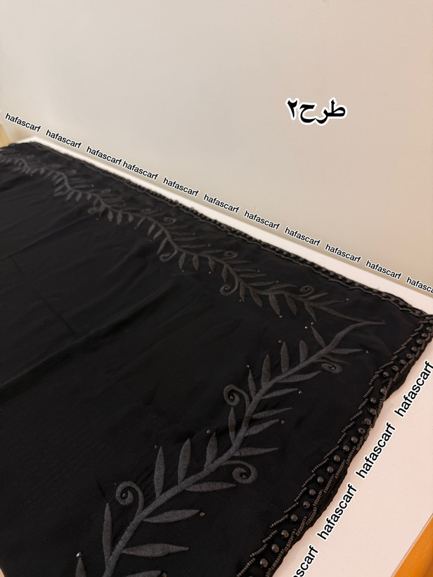 روسری خاویار گلدوزی