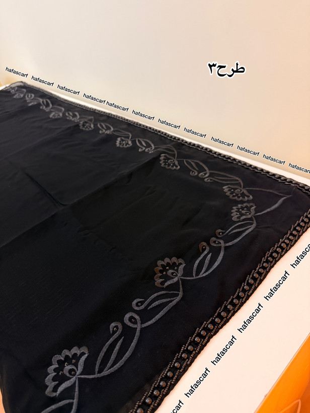 روسری خاویار گلدوزی