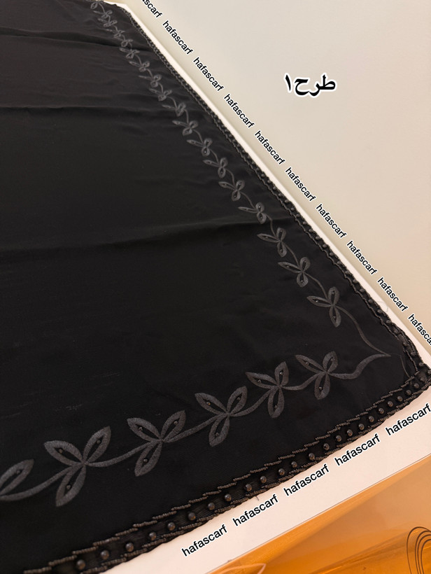 روسری خاویار گلدوزی