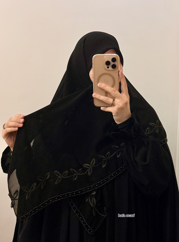 روسری خاویار گلدوزی