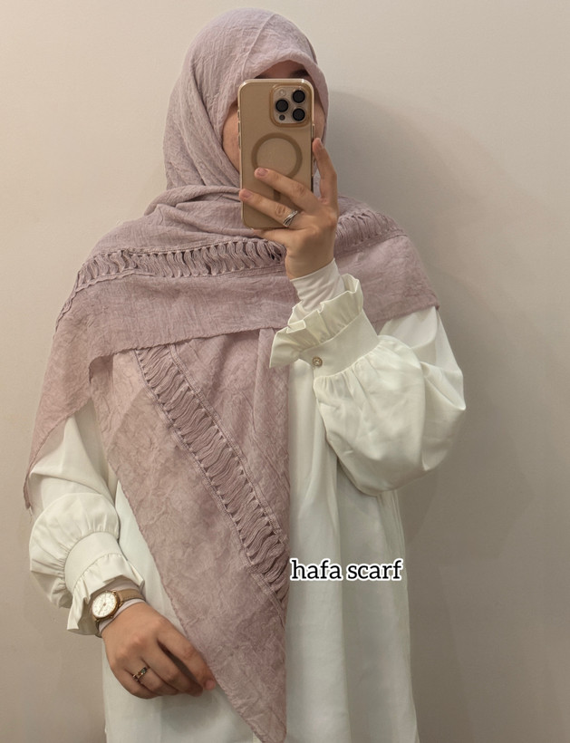 روسری سنگشور وارداتی حاشیه دار
