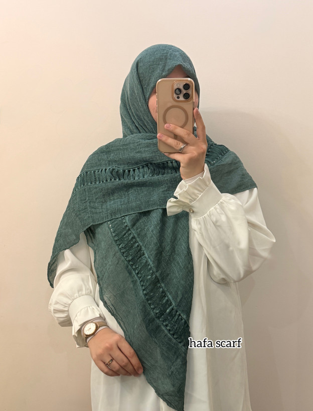 روسری سنگشور وارداتی حاشیه دار
