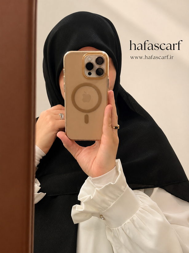 روسری مشکی دنیز