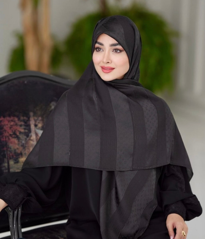 روسری سافاری نگین دار