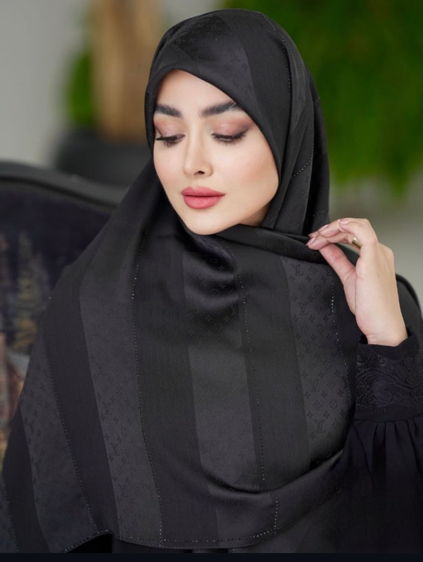روسری سافاری نگین دار