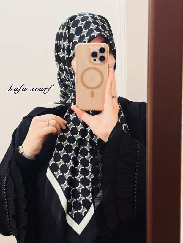 ابریشم هایکوالیتی سوزنی سفید مشکی