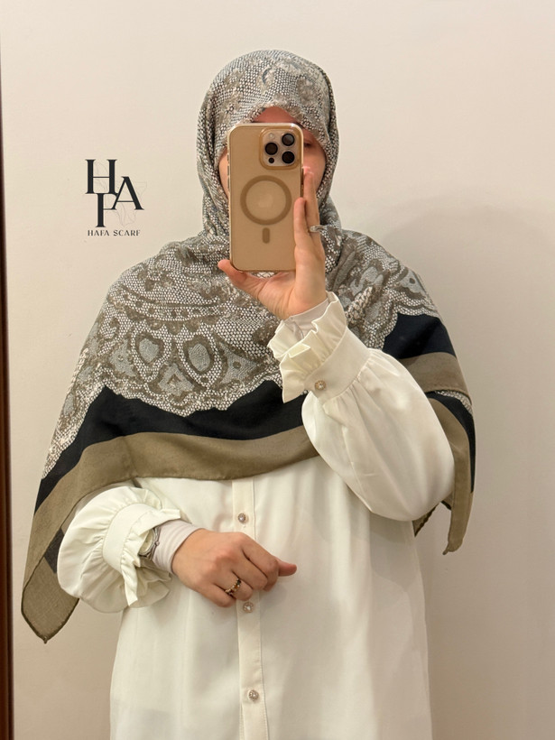 نخی سیااسکارف طرح دانتل