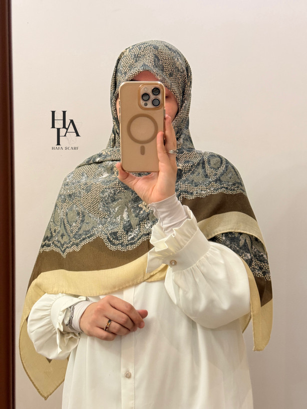 نخی سیااسکارف طرح دانتل