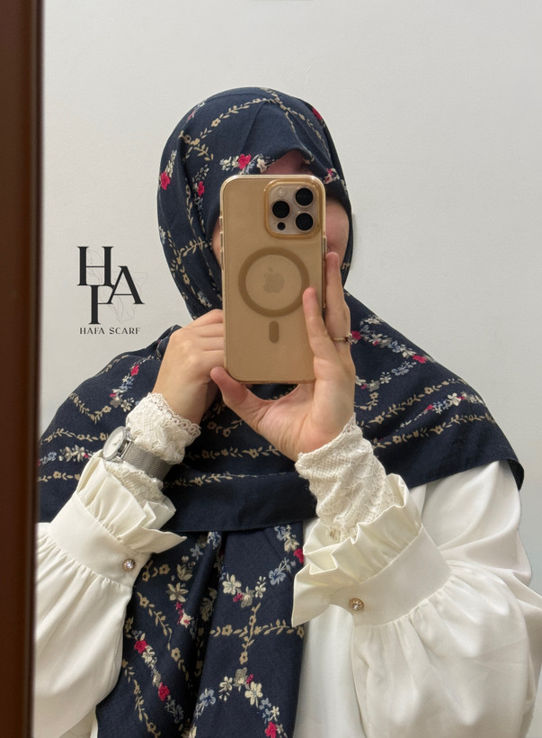 نخی سیااسکارف گل گوچی