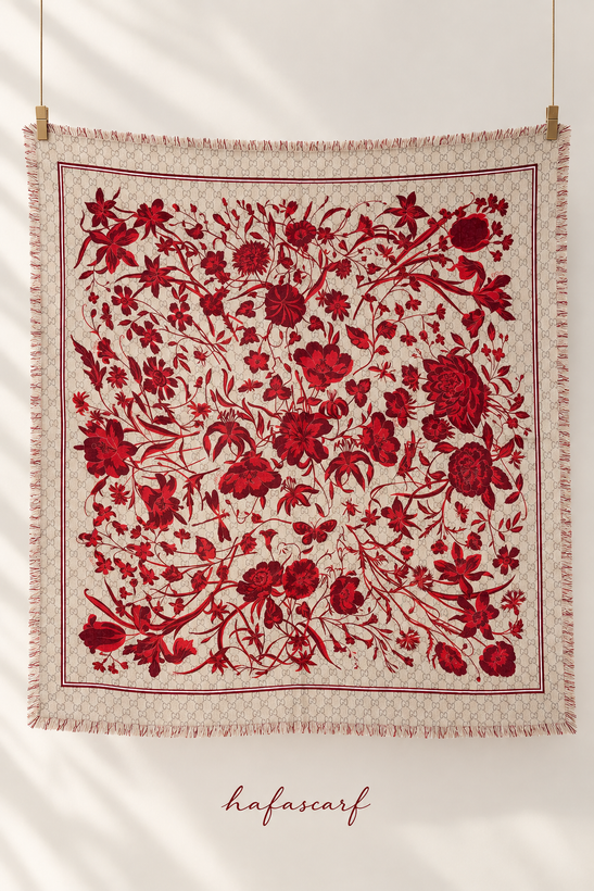 روسری نخ پنبه وارداتی