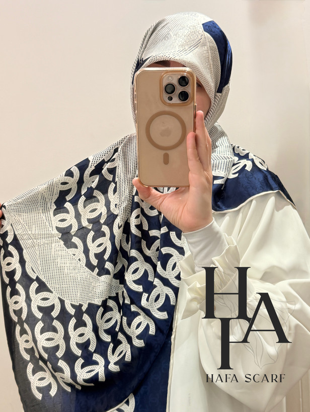 روسری ابریشم ژاکارد مامی