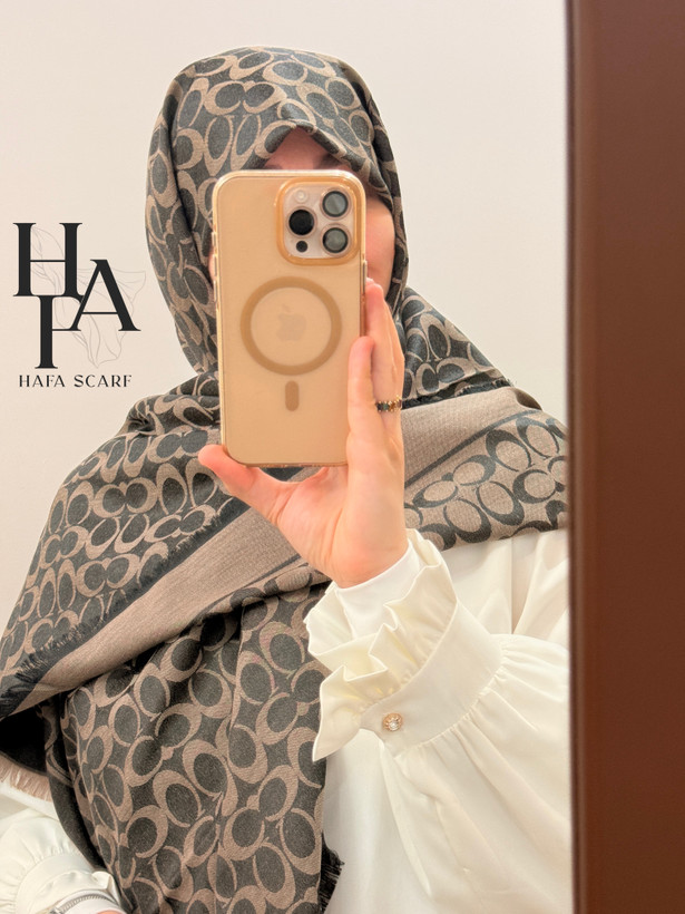 روسری کشمیر پاییزی از برند کوچ